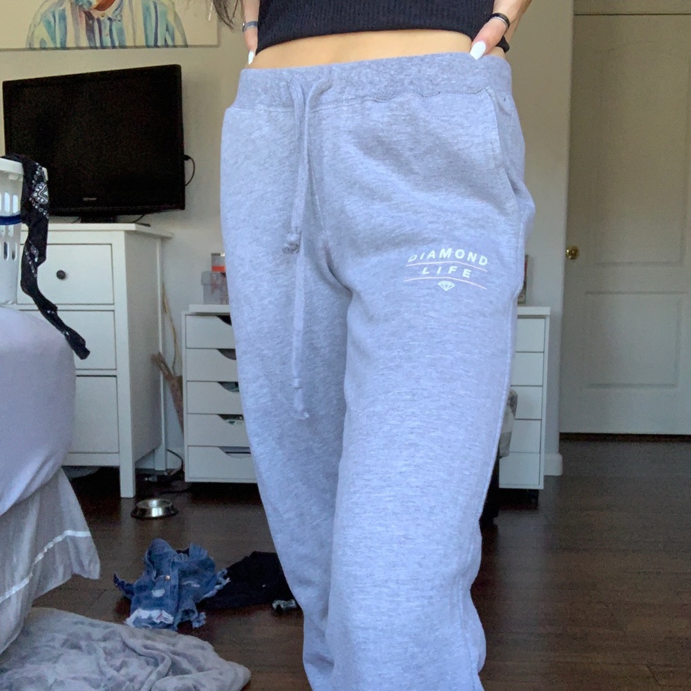 Diamond Supply Co. gray sweatpants